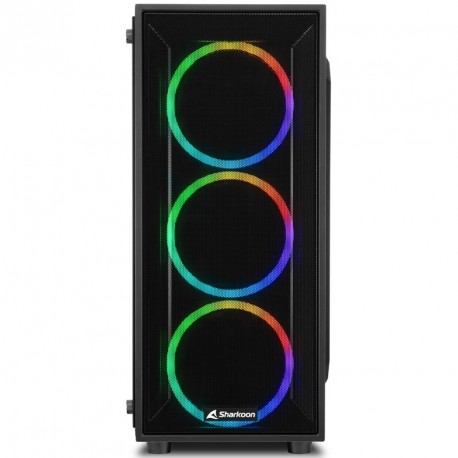 Ohišje ATX SHARKOON TG4M RGB, okno, gaming, črno