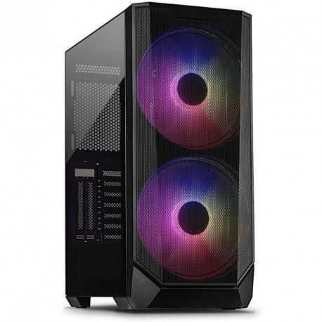 Ohišje INTER-TECH AIRSTREAM (88881353) RGB, gaming