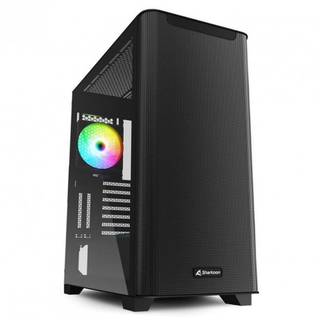 Ohišje ATX SHARKOON M30 RGB, okno, gaming, črno