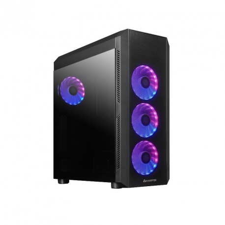 Ohišje ATX Chieftec SCORPION 4 GL-04B-OP A-RGB, črno