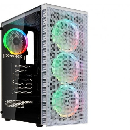 Ohišje ATX KOLINK OBSERVATORY LITE MESH RGB, belo
