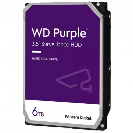Trdi disk 3,5" WD Purple 6TB SATA3, WD63PURZ
