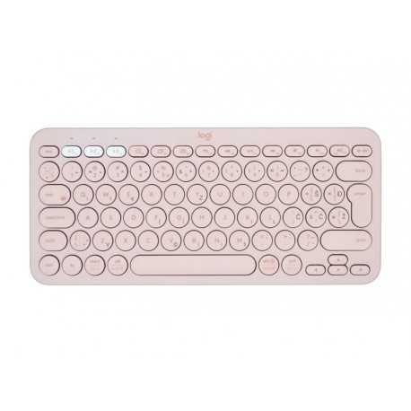 Tipkovnica brezžična Logitech K380 multi-device, roza