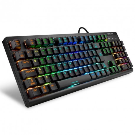 Tipkovnica USB SHARKOON SKILLER SGK30 RGB, modra