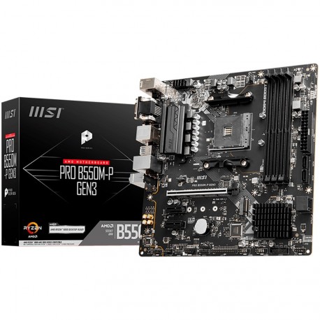 Matična plošča MSI PRO B550M-P GEN3, mATX