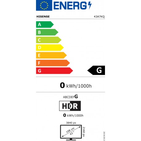 Televizor HISENSE 43A7KQ