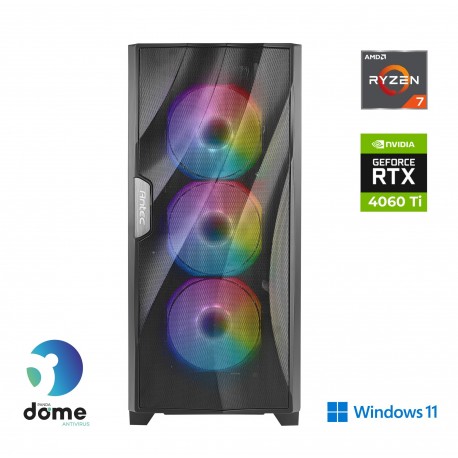 Računalnik ANNI Gamer Extreme R7 5700X / RTX 4060 Ti / 32 GB / 2 TB / W11H