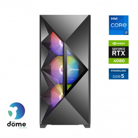 Računalnik ANNI Gamer Elite i7-13700KF / RTX 4080 / 64 GB / 2 TB