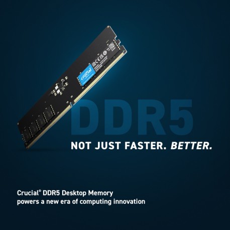 Pomnilnik DDR5 16GB 5200MHz Crucial, CT16G52C42U5