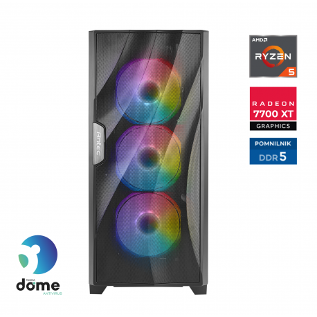 Računalnik ANNI Gamer Extreme R5 7600X / RX 7700 XT / 32 GB / 2 TB