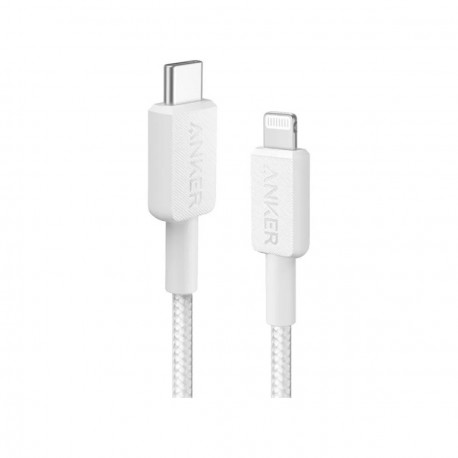 Kabel Anker 322 USB-C to Lightning 1,8m, pleten, bel
