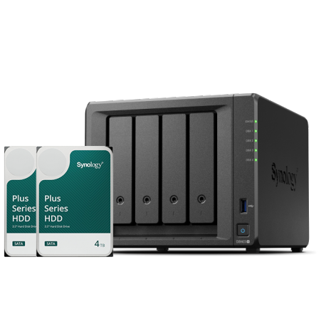 NAS strežnik Synology DS923+, vgrajen disk 8TB (2x4TB)