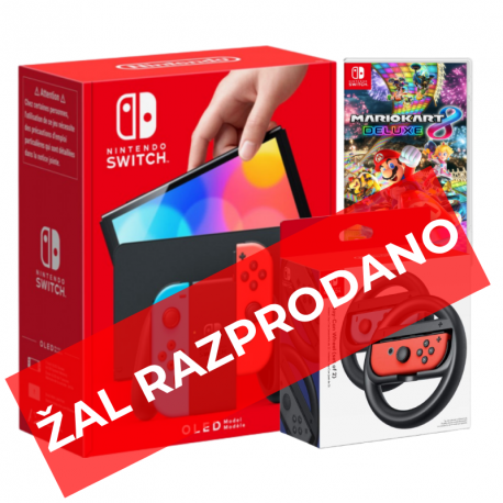 Igralni komplet Nintendo Switch OLED Mario Kart