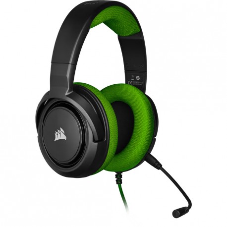 Slušalke HS35 STEREO gaming, zelene