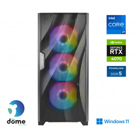 Računalnik ANNI Gamer Extreme i5-14600KF / RTX 4070 / 32 GB / 2 TB / W11H