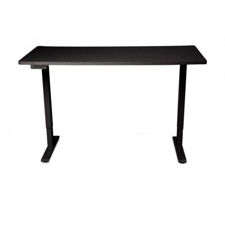 Ergonomska miza Ergovision Clever, črna/črna