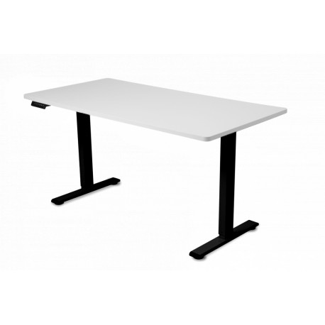Ergonomska miza Ergovision Clever, črno-bela