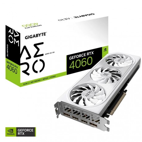 Grafična kartica GIGABYTE GeForce RTX 4060 AERO OC 8G