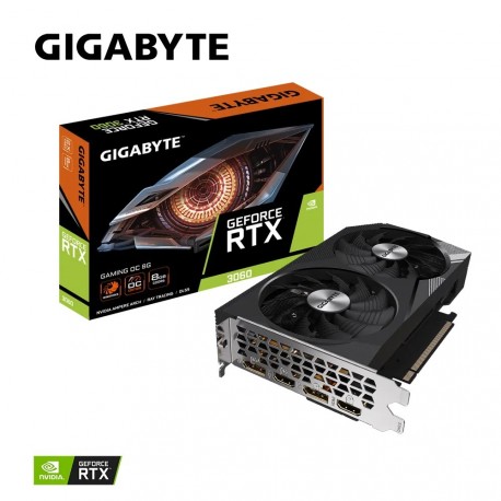 Grafična kartica GIGABYTE GeForce RTX 3060 GAMING OC 8G