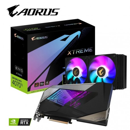Grafična kartica GIGABYTE GeForce RTX 4070 Ti XTREME WATERFORCE 12GB