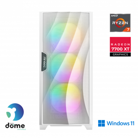 Računalnik ANNI Gamer Extreme R7 5800X / RX 7700 XT / 32 GB / 2 TB / W11H