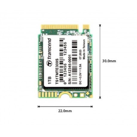SSD disk 512GB M.2 NVMe Transcend, TS512GMTE300S