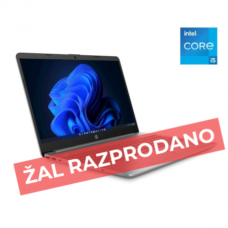 Prenosnik HP 250 G9 i5-1235U, 8GB, SSD 512GB, W11H