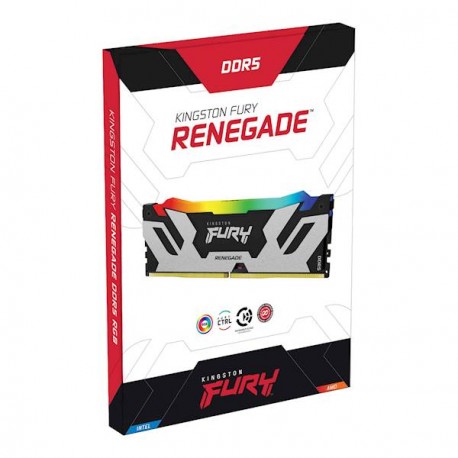 Pomnilnik DDR5 16GB 7600MHz FURY Renegade RGB XMP, KF576C38RSA-16