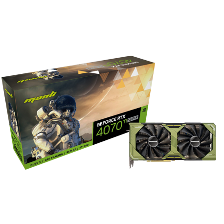 Grafična kartica MANLI GeForce RTX 4070 Ti Super 16GB