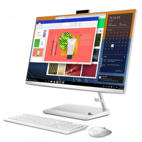 Računalnik AIO 3 LENOVO IdeaCentre 27ALC6, FHD, R5-7530U, 2x8GB, 512GB, W11H
