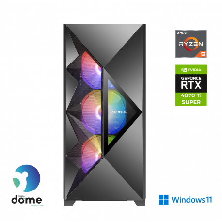 Računalnik ANNI Gamer Elite R9 5900X / RTX 4070S Ti / 64 GB / 2 TB / W11H