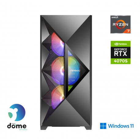 Računalnik ANNI Gamer Extreme R7 5800X / RTX 4070S / 32 GB / 2 TB / W11H