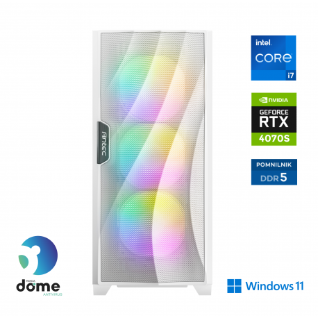 Računalnik ANNI Gamer Extreme i7-12700F / RTX 4070S / 32 GB / 2 TB / W11H