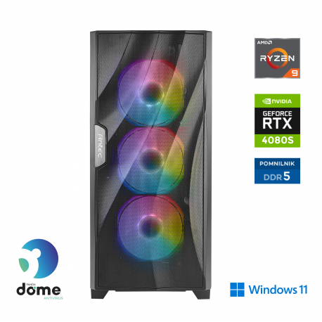 Računalnik ANNI Gamer Elite R9 7900X / RTX 4080S / 64 GB / 2 TB / W11H