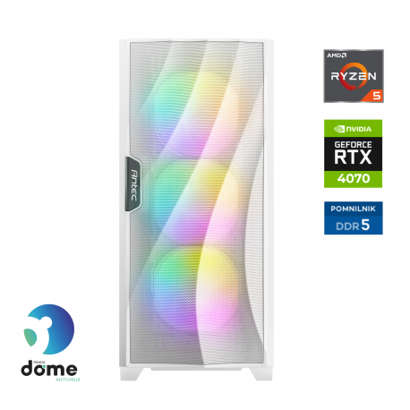 Računalnik ANNI Gamer Extreme R5 7600X / RTX 4070 / 32 GB / 2 TB