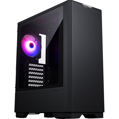 Ohišje PHANTEKS ECLIPSE G300A D-RGB TEMPERED GLASS, črno