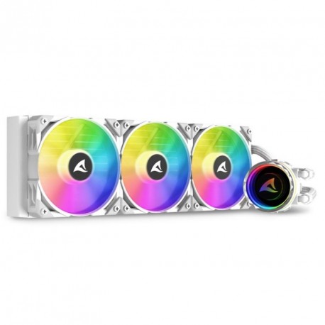 Vodno hlajenje SHARKOON S90 RGB 360mm bela