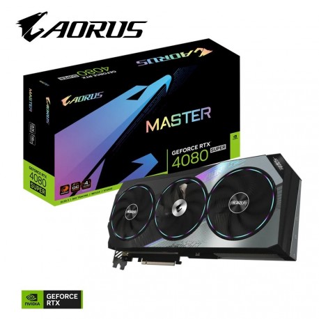 Grafična kartica GIGABYTE GeForce RTX 4080 SUPER MASTER 16G, 16GB GDDR6X