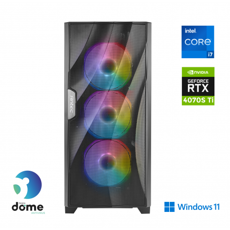 Računalnik ANNI Gamer Extreme i7-12700F / RTX 4070S Ti / 64 GB / 2 TB / W11H