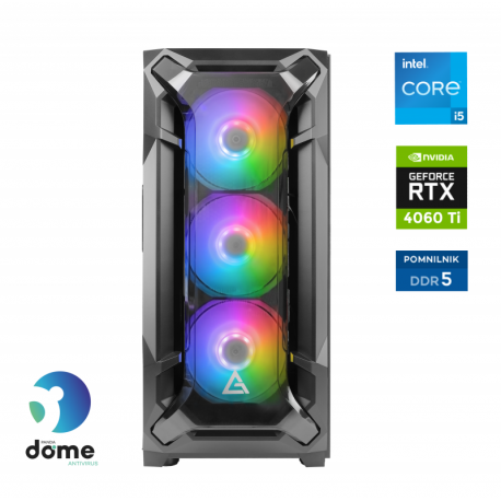 Računalnik ANNI Gamer Advanced i5-14400F / RTX 4060 Ti / 16 GB / 1 TB