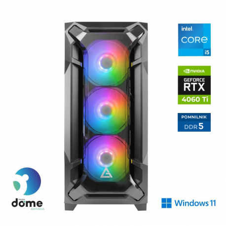 Računalnik ANNI Gamer Advanced i5-13400F / RTX 4060 Ti / 32 GB / 1 TB / W11H