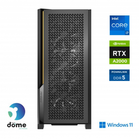 Delovna postaja ANNI WORKSTATION Extreme i7-13700KF/ RTXA2000/ 32 GB/ 1 TB/ W11P