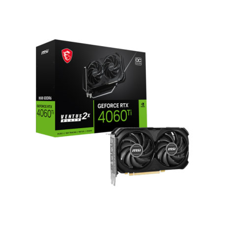 Grafična kartica MSI RTX 4060 Ti VENTUS 2X BLACK OC 8GB