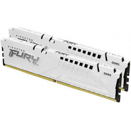 Pomnilnik DDR5 64GB (2x32GB) 6000 FURY Beast White XMP