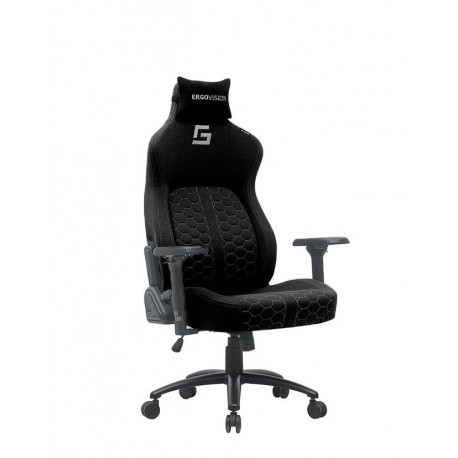 Gaming stol Ergovision King, črna