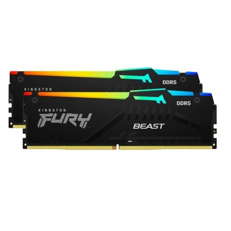 Pomnilnik DDR5 32GB (2x16GB) 6400 FURY Beast RGB EXPO