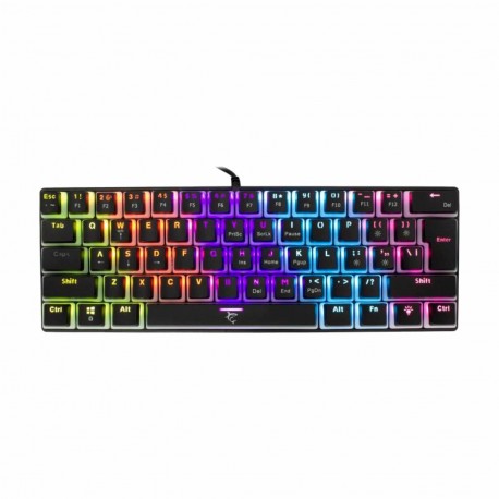 Tipkovnica WHITE SHARK USB črno/rdeča, GK-2202 ASHIKO-B