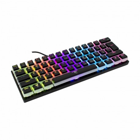 Tipkovnica WHITE SHARK USB črno/modra, GK-2202 ASHIKO-B