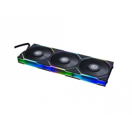 Ventilator 3x + kontroler Lian Li UNI FAN TL 120, PWM, 120mm, črn
