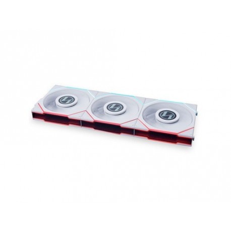 Ventilator 3x + kontroler Lian Li UNI FAN TL LCD 120, PWM, 120mm, bel